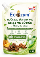 NƯỚC LAU SÀN SINH HỌC ECOZYM HƯƠNG CHANH SẢ - Túi 2,5L